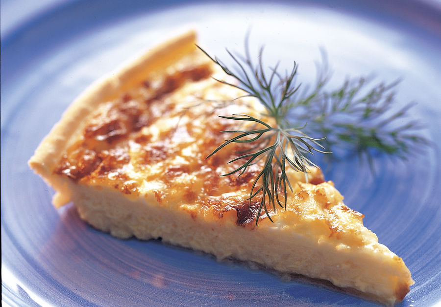 Rezenter Käsekuchen mit Gruyère