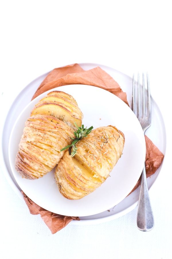 Hasselback Kartoffel mit Le Gruyère AOP