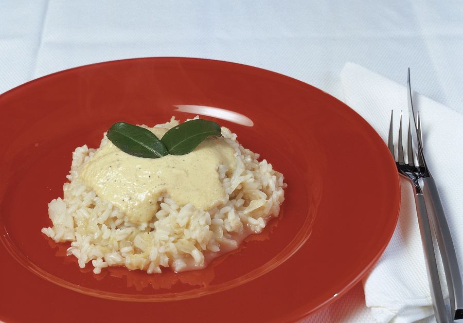 Wirz-Risotto mit Fonduta