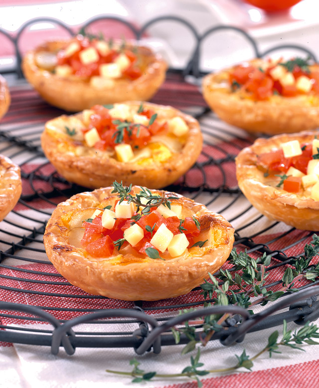 Mini-Quiche mit Vacherin Fribourgeois AOP