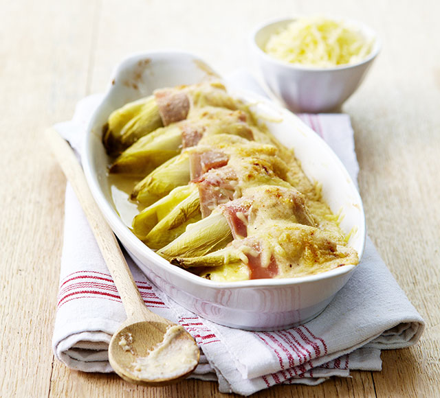 Endives gratinées à l’Emmentaler AOP suisse