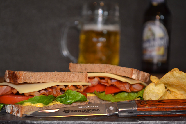 BLT Sandwich mit Tilsiter