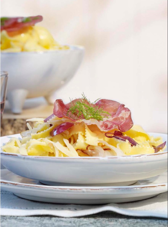 Nudeln mit gebratenem Fenchel und Coppa-Chips | Schweizer Käse