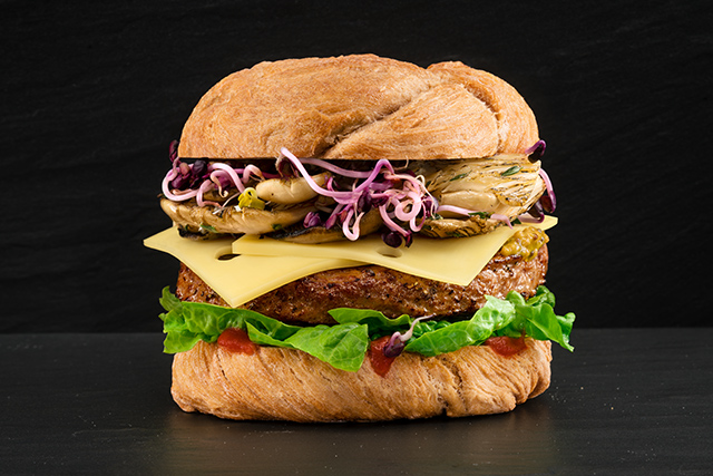 Burger "Heldengenuss" mit Appenzeller® Käse
